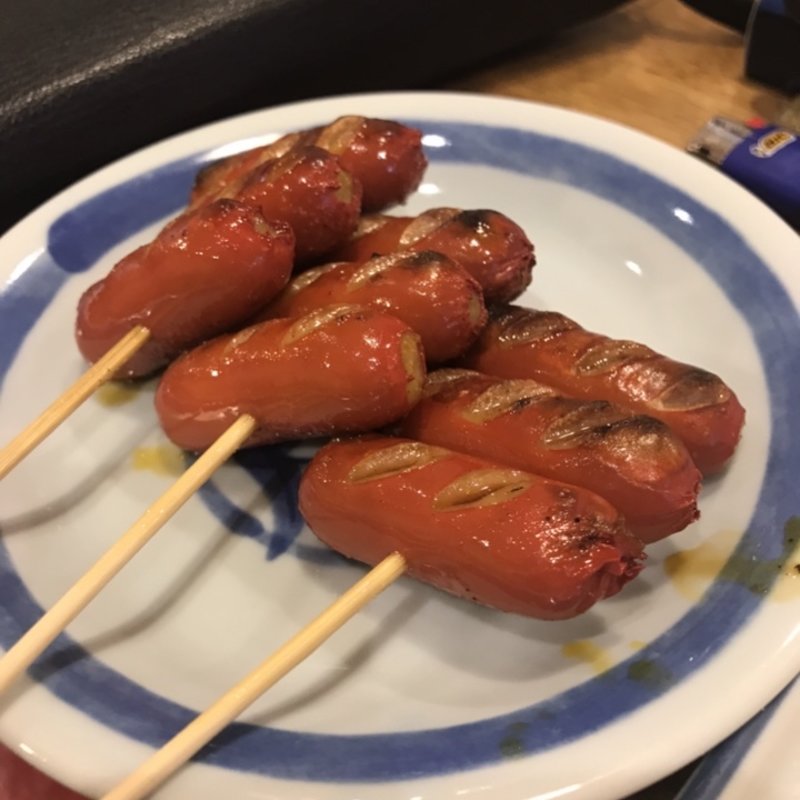 赤ウインナー(かぶら屋 祐天寺店)