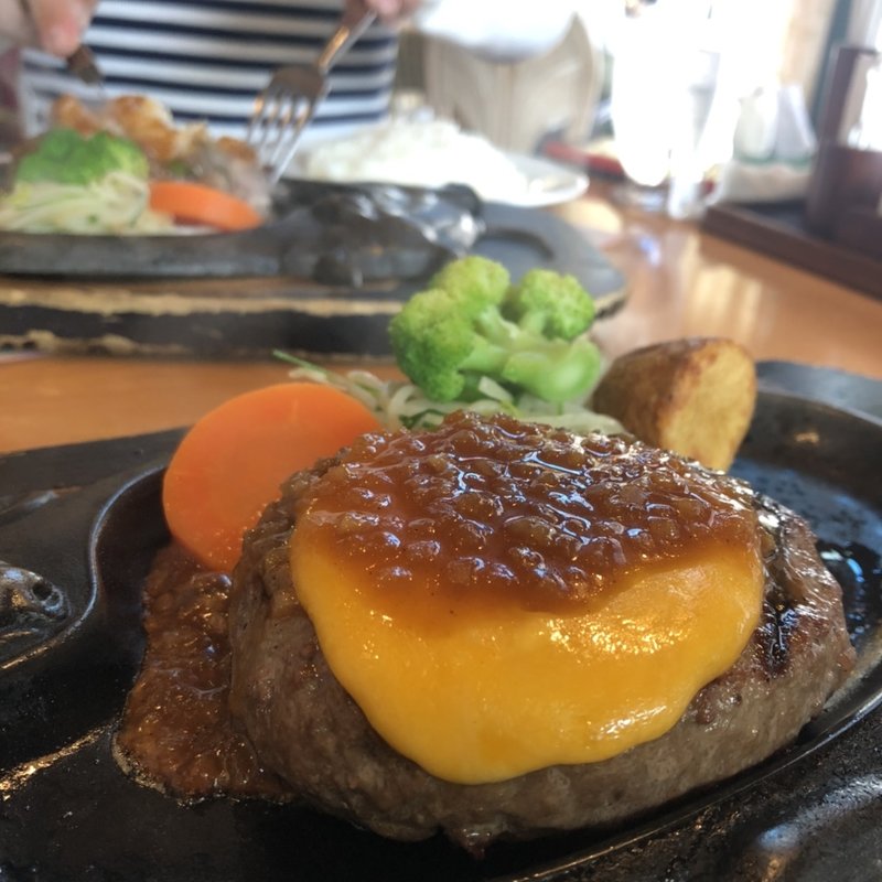チーズハンバーグランチ(さわやか 浜松中田店 )