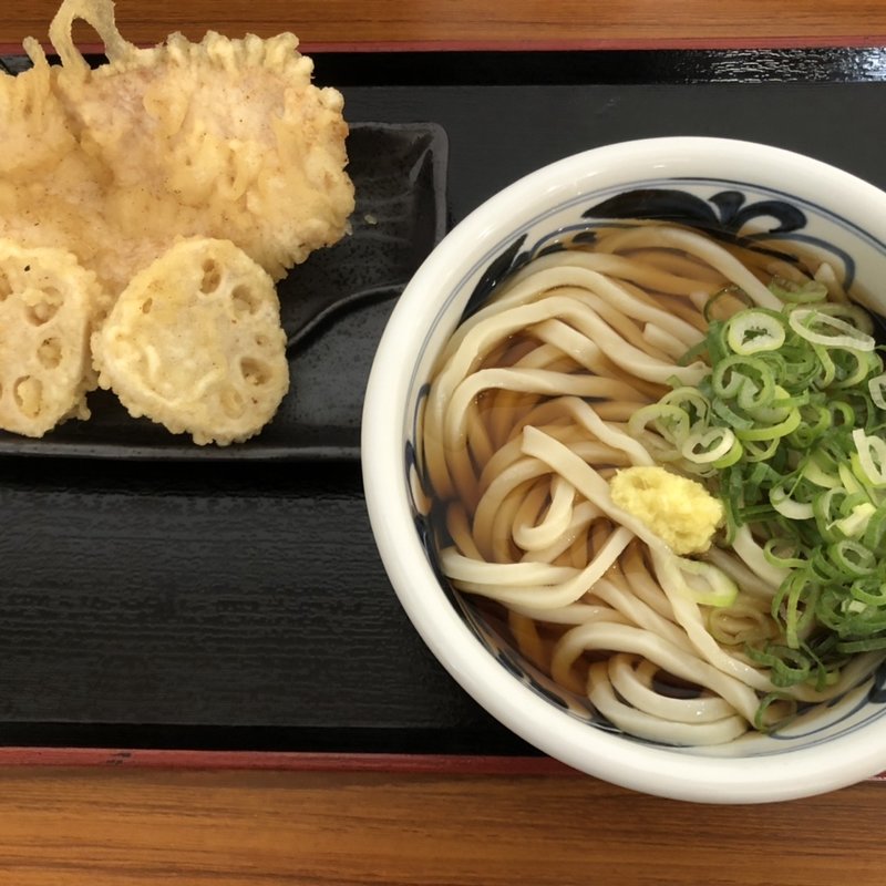 冷やぶっかけ（とり・れんこん）(麺八)