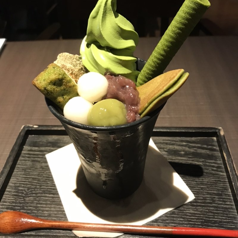 翠泉パフェ(茶寮　翠泉 高辻本店 )