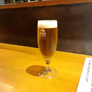 生ビール(伊勢海老蕎麦 清正)