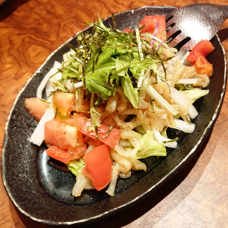 クラゲと大根サラダ(S)(角鹿)