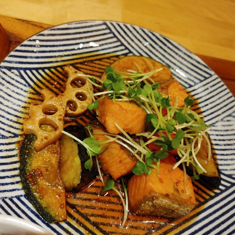 サーモンの照り焼き(結玉 二子玉川店)