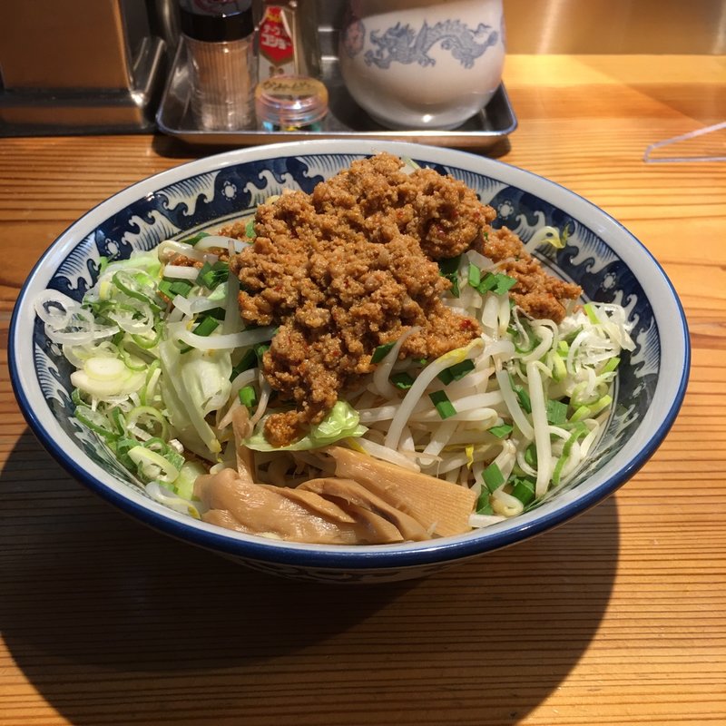 汁なし台湾カレー(こだわり麺工房 たご)