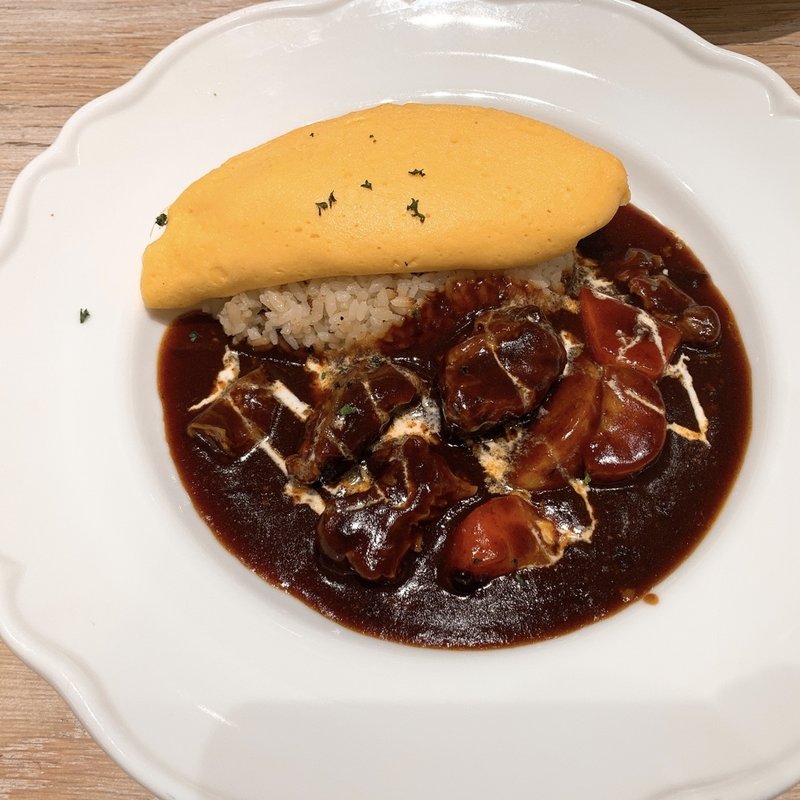 ビーフシチューオムライス(3 Little Eggs ららぽーと富士見)