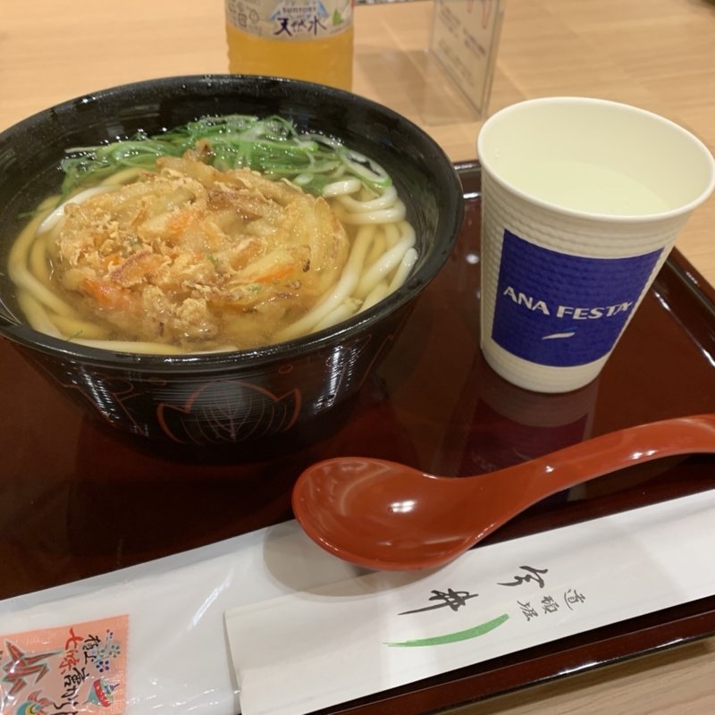 かき揚げうどん(道頓堀今井 本店)