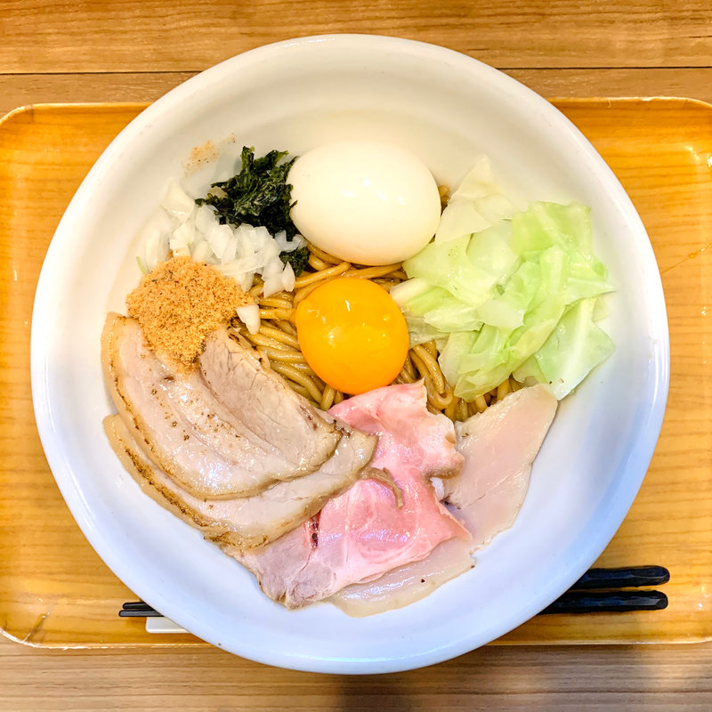 海老混ぜそば(ラーメン 健やか)