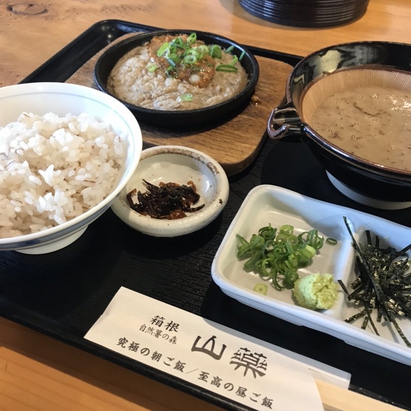 麦めしとろろ膳(山薬 )