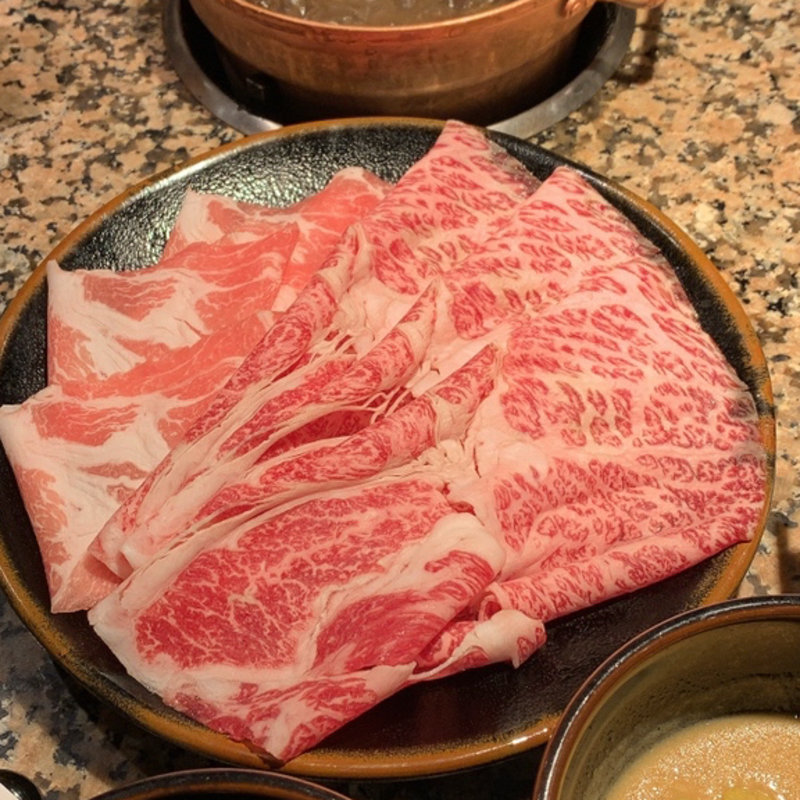 特選 ミックス牛・豚しゃぶコース(しゃぶ亭 西梅田店)