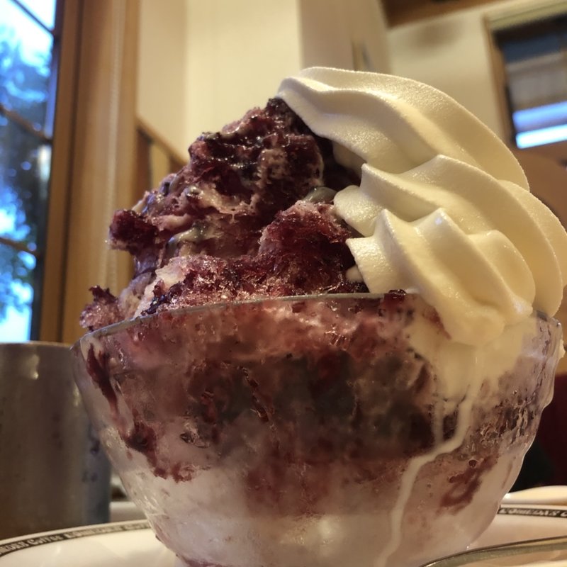 カキ氷(コメダ珈琲店 ゆめモール筑後店)