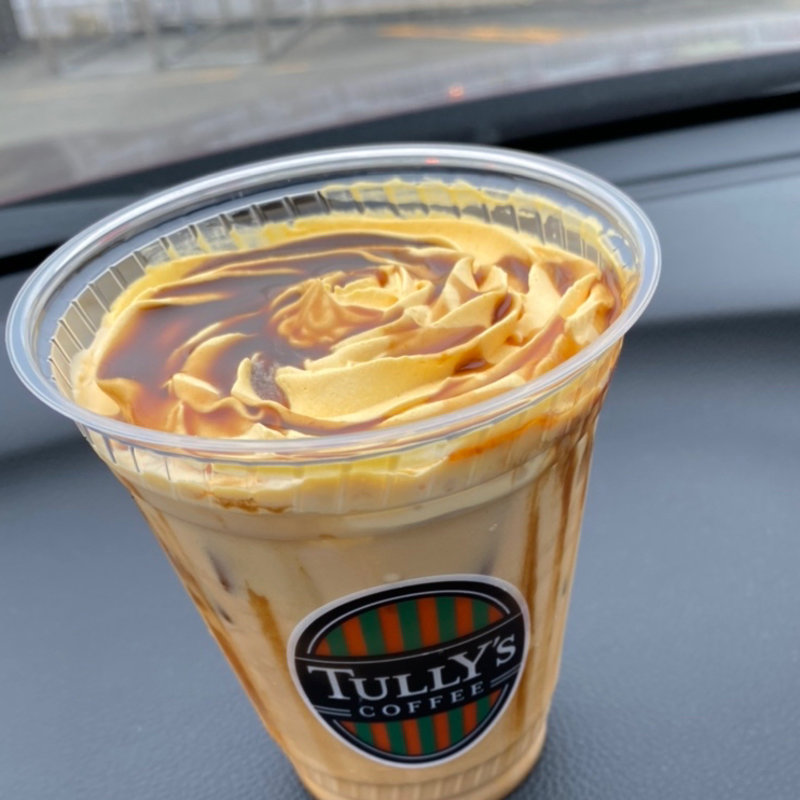 カラメルパンプキンラテ(タリーズコーヒー)