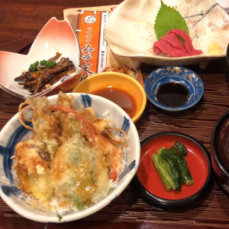 いずみ屋御膳　みそ天丼(レストラン割烹 いずみ屋 )