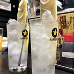 凍結レモンサワー(立ち呑み処 ふくふく)