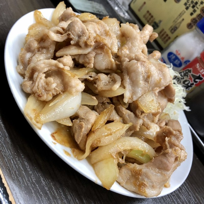 しょうが焼き(立ち呑み処 ふくふく)
