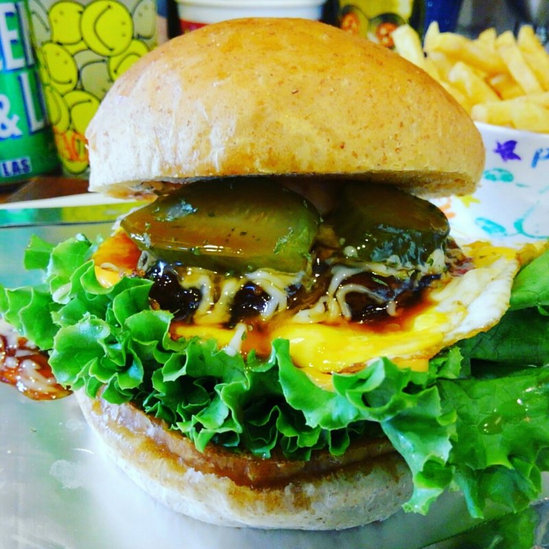 照り焼きデラックスバーガー(PEDRO'S BURGER)