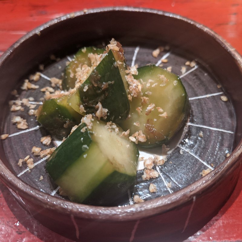 きゅうり漬物(炭火焼処 ひらこ)