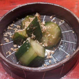きゅうり漬物(炭火焼処 ひらこ)