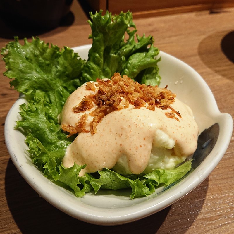 自家製明太ポテトサラダ(やきとりセンター 川崎リバーク店)