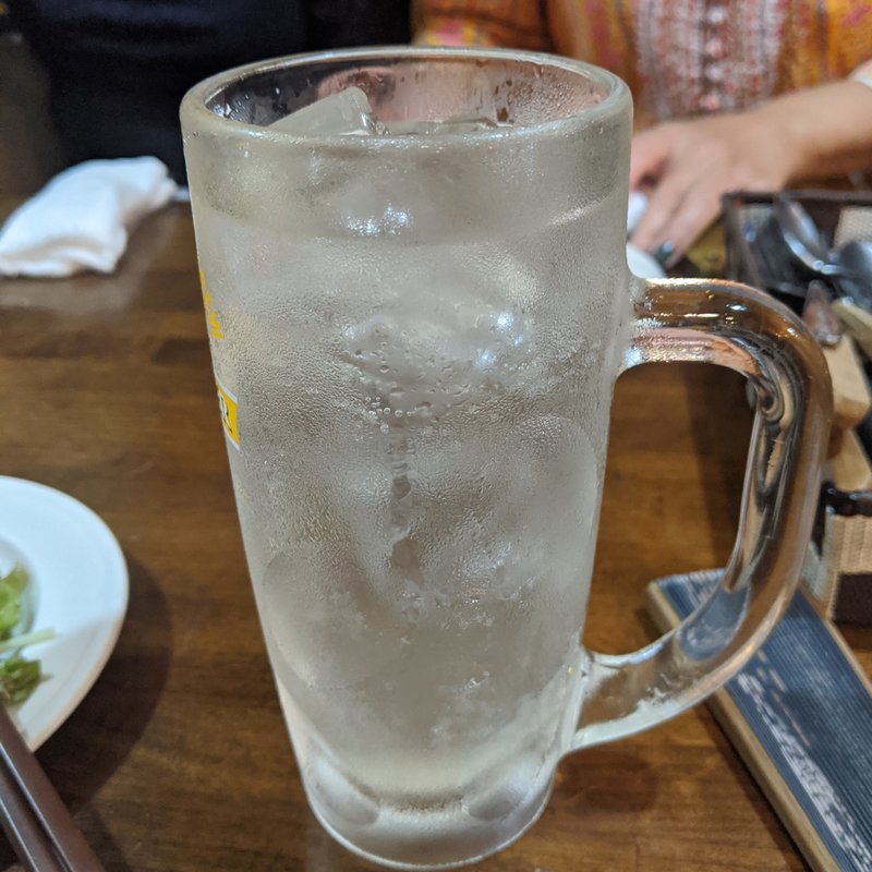 レモンサワー(気まぐれキッチン石橋)