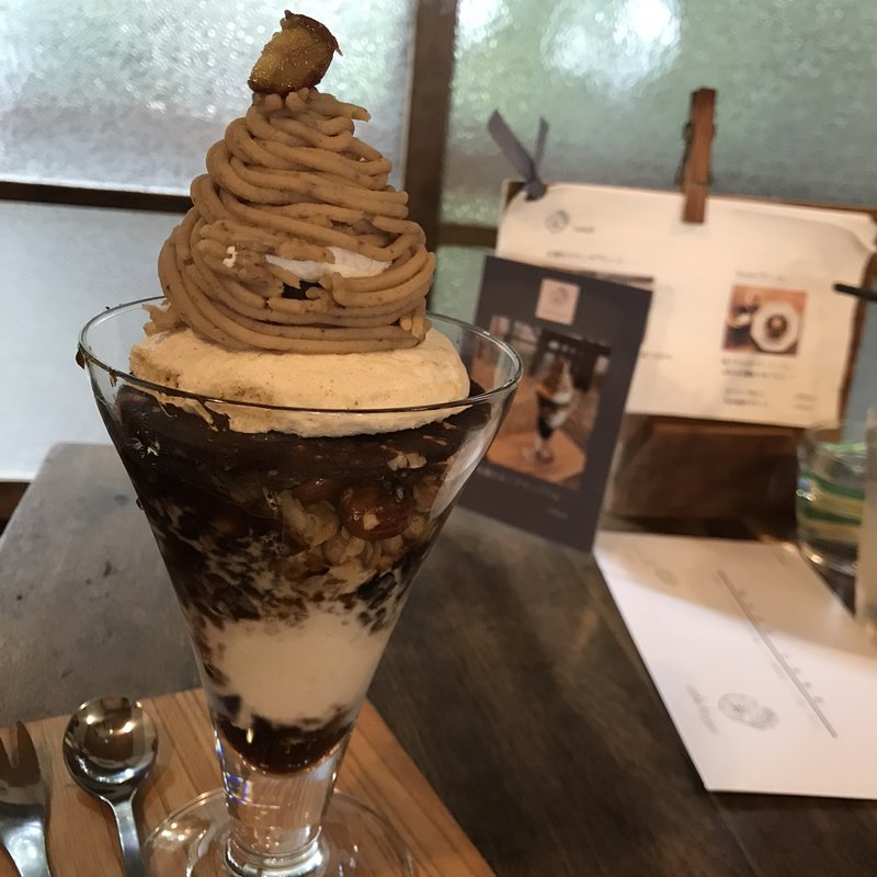 モンブラン パフェ(cafe hiyori)