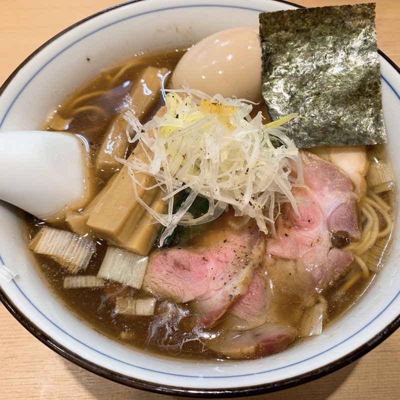特製中華そば(麺　かつら木)
