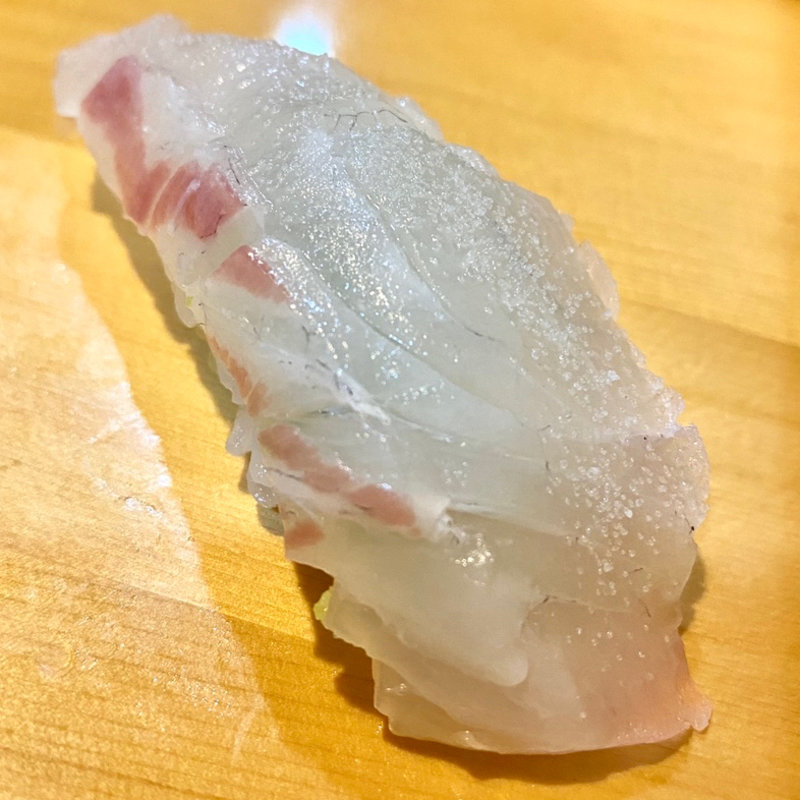 真鯛ねぎ塩（握り）(手巻きハウス2丁目)