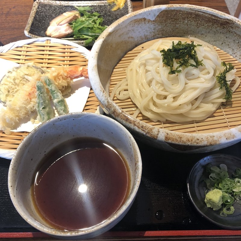 天ざるうどん(アジアンダイニング 嵐山亭)