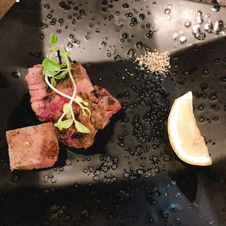 厚切牛タンステーキ(鉄板焼 zaza Casual Dining （テッパンヤキ ザザカジュアルダイニング）)