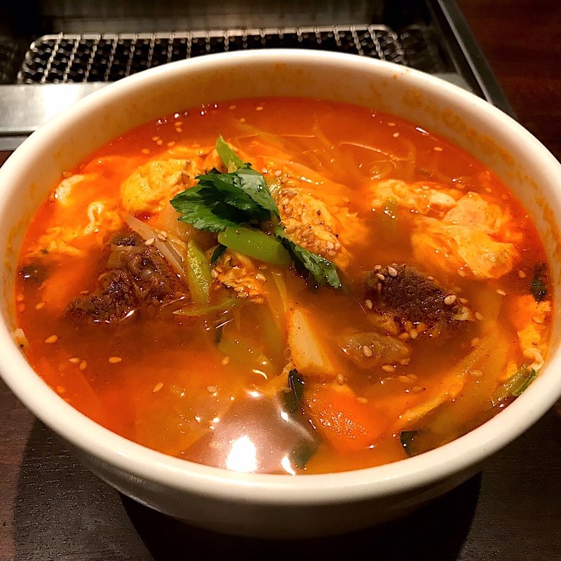 カルビ温麺(牛兵衛 西庵)