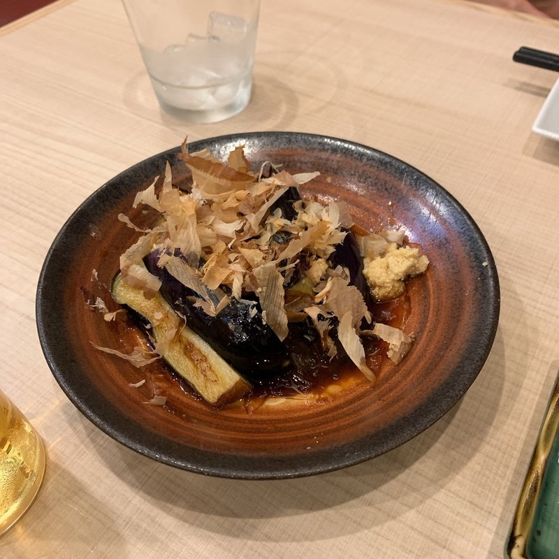 茄子揚げ浸し(越後 へぎそば 橘屋)