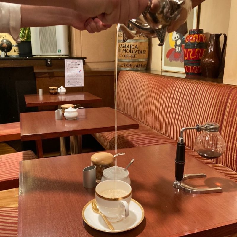 カフェオレ(銀座和蘭豆 蒲田駅前店)