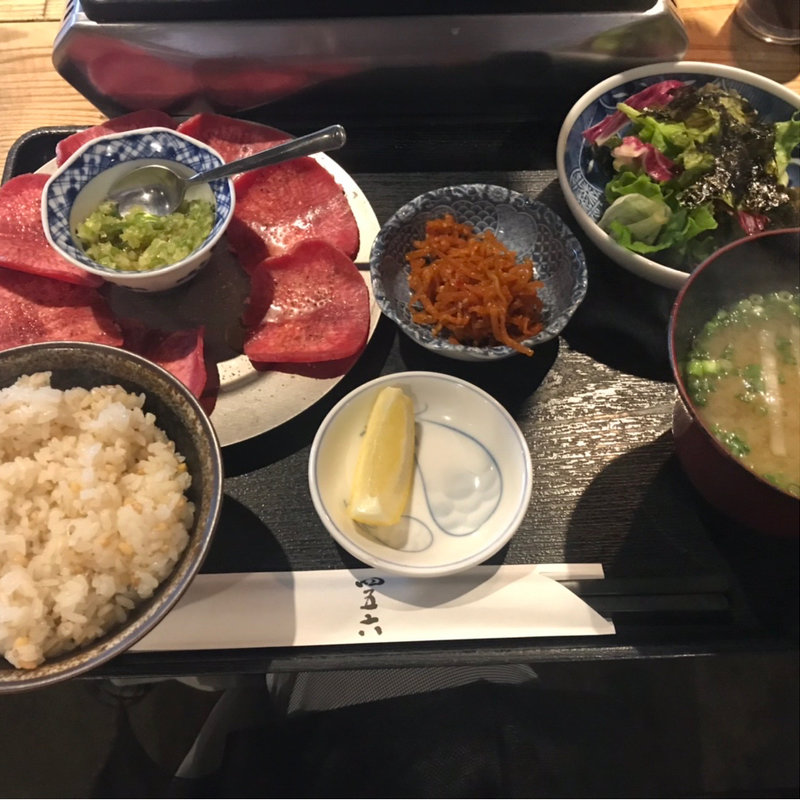牛タン定食(四五六)