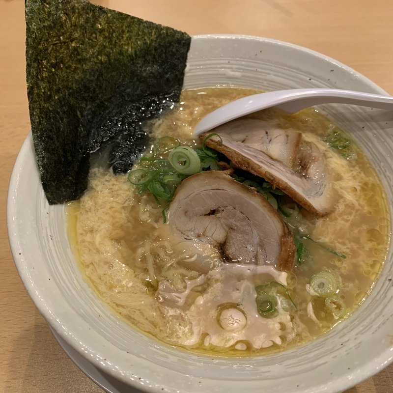 玉子とじラーメン(まぜそば明大)