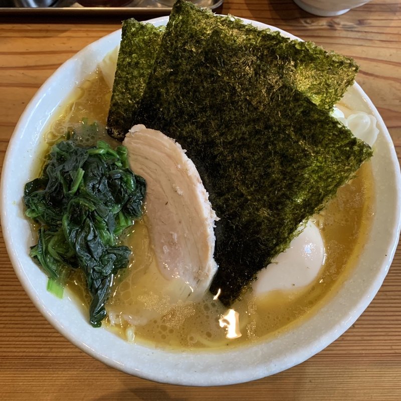 味玉ラーメン　並(横浜家系ラーメン 満月家)
