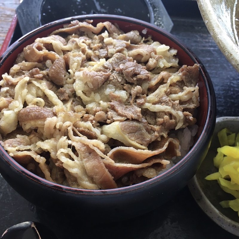 肉ごはん(道の駅 あいの土山 )