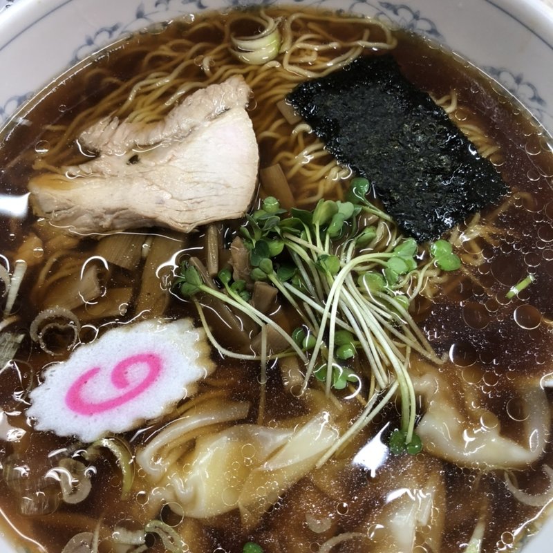 チャーシューワンタン麺(ラーメン屋 丸幸)