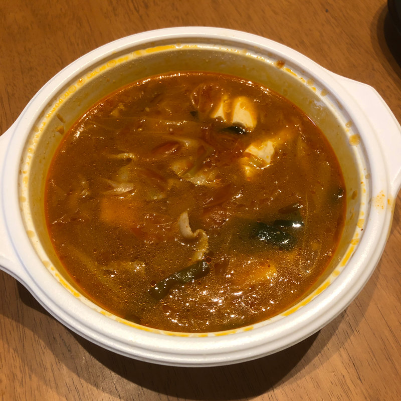 キムチチゲ(肉屋食堂　太助)