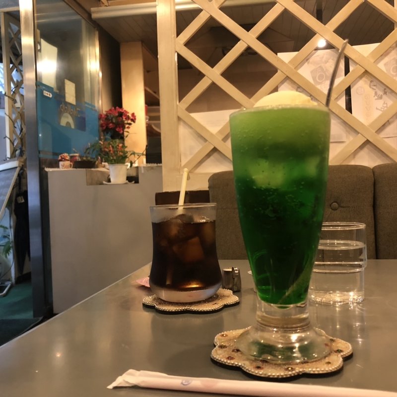 クリームソーダ(ブルーパール )