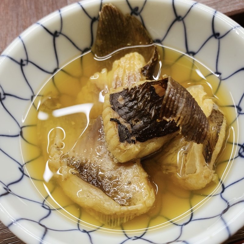 かすべの煮付け(お食事処おさない)