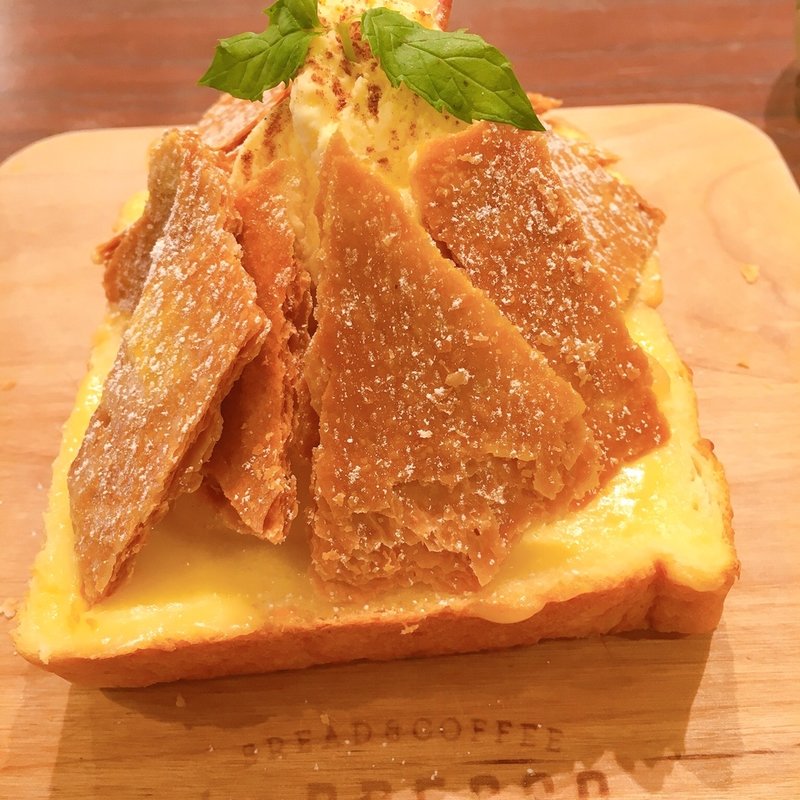 アップルカスタードパイトースト(LeBRESSO 名古屋矢場町店)