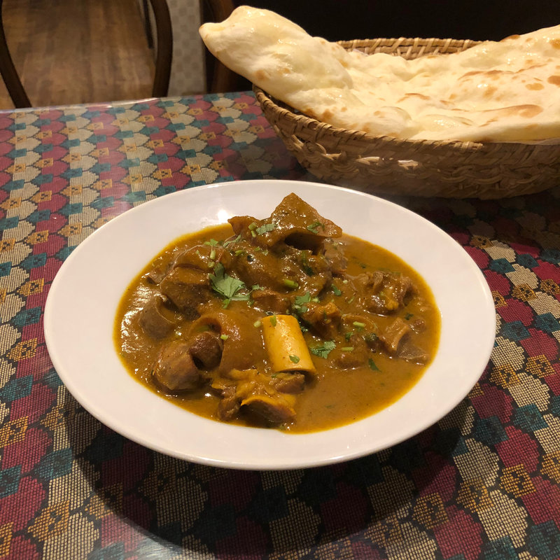 マトンのかわつき肉(カレー)(プルナディープ)