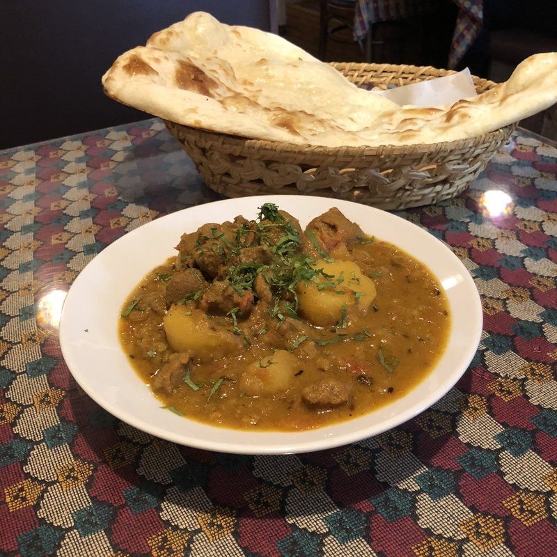 aloo soya beans curry(プルナディープ)