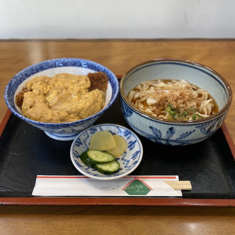 カツ丼ランチ(きしめん)(一八うどん )