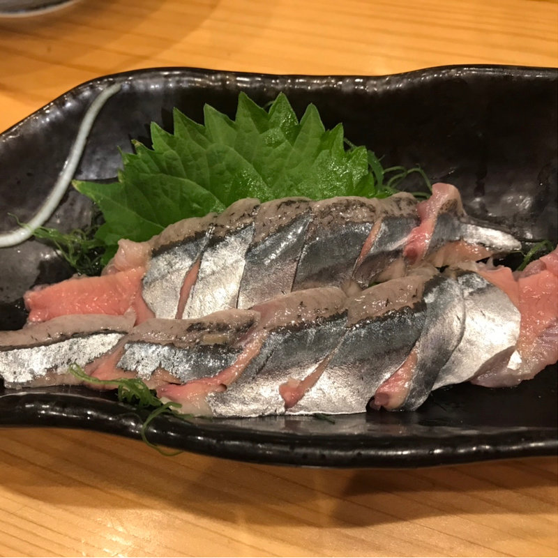 長崎　鯵刺し(玉寿司 )