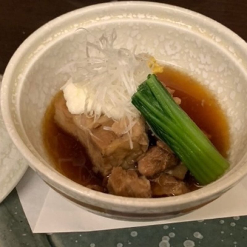 豚バラやわらか煮とろろのせ(銀兵衛 （ぎんべえ）)