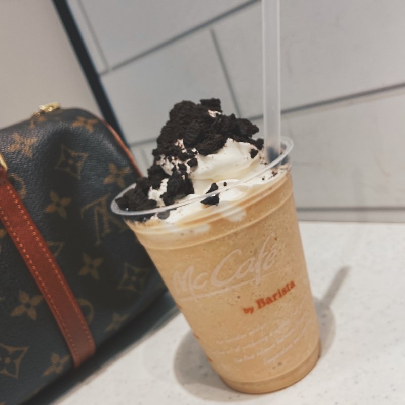 エスプレッソフラッペ+オレオ(マックカフェ)