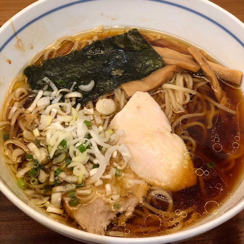 純鶏ラーメン醤油(麺処 直久 田町グランパーク店)