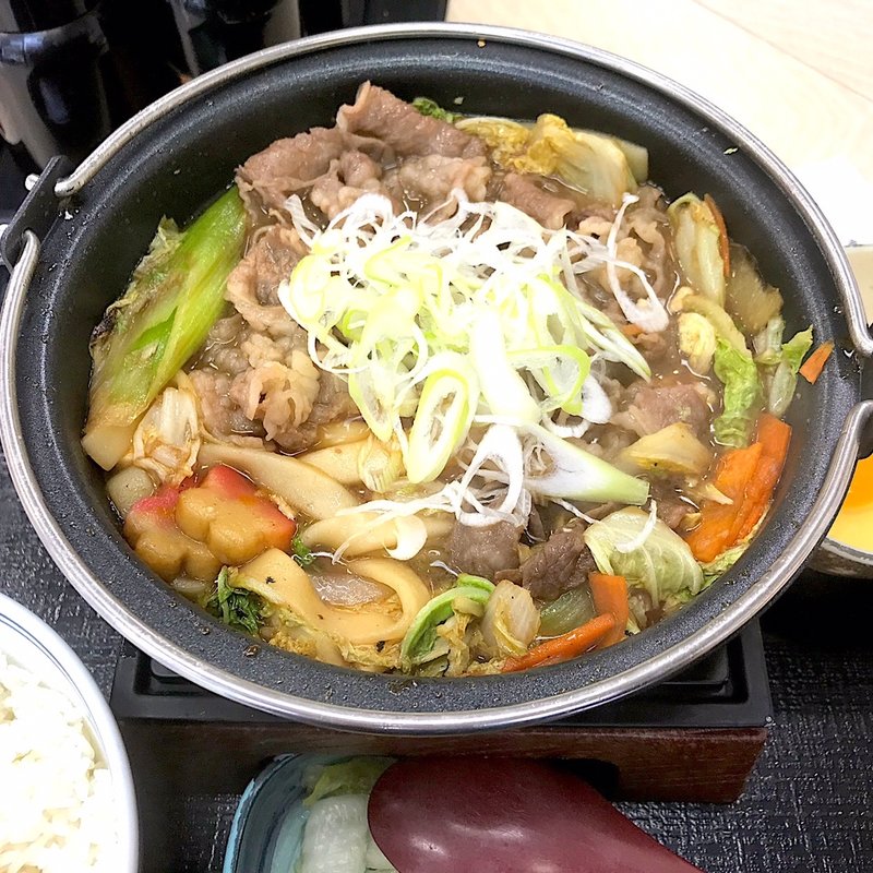 黒毛和牛すき鍋膳(吉野家 南池袋店)