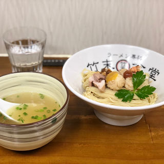 お魚天国細つけ麺(ラーメン専科 竹末食堂)