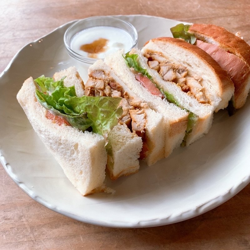 テリヤキチキンサンド(べーかりーかふぇ伊勢屋)